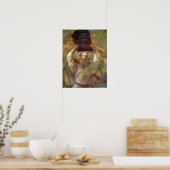 Rembrandt - Moses mit den Geboten Poster (Küche)