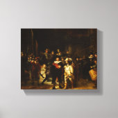 Rembrandt Nightwatch Night Barockmalerei Leinwanddruck (Vorderseite)