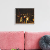 Rembrandt Nightwatch Night Barockmalerei Leinwanddruck (Insitu (Wohnzimmer))