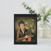 Rembrandt Peale Rubens Peale mit Geranium Postkarte (Stehend Vorderseite)