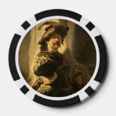 Rembrandt-Poker-Chip Pokerchips (Rückseite)