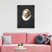 Rembrandt-Portrait einer Frau Leinwanddruck (Insitu (Wohnzimmer))