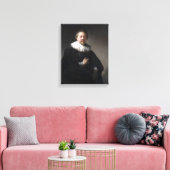 Rembrandt Portrait of a Man Leinwanddruck (Insitu (Wohnzimmer))