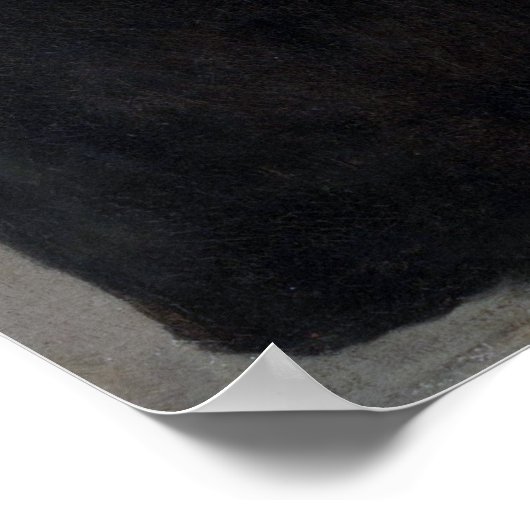 Rembrandt Portrait of a Man Poster (Ecke)