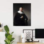 Rembrandt Portrait of a Man Poster (Heimbüro)