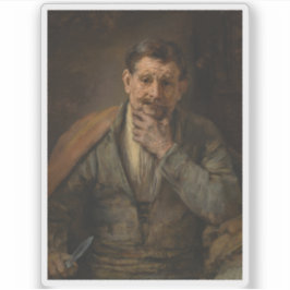 Rembrandt - Saint Bartholomew Aufkleber