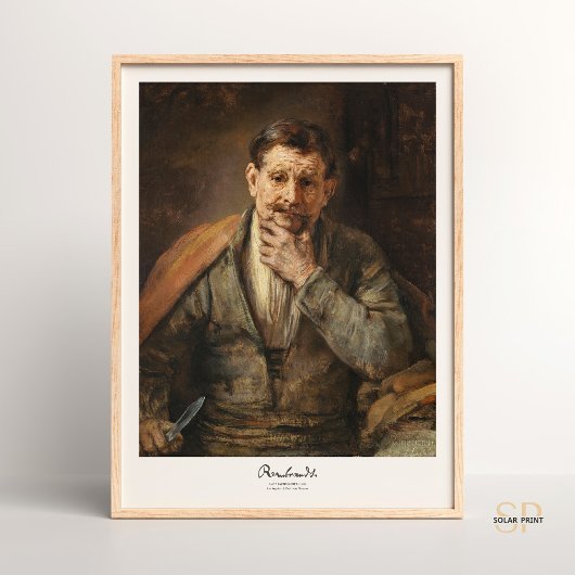 Rembrandt Saint Bartholomew Malerei Art Printing Poster