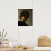 Rembrandt - Selbstportrait im jugendlichen Alter Poster (Küche)