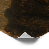 Rembrandt - Selbstportrait Poster (Ecke)