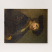 Rembrandt Selbstporträt Puzzle (Horizontal)