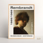 Rembrandt Self-Portrait 1628 Malerei Art Print VI Poster
