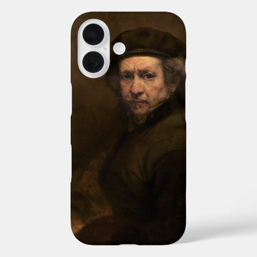 Rembrandt Self Portrait: Dutch Golden Age Painter Case-Mate iPhone Hülle (Rückseite)