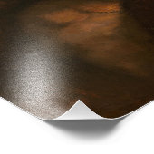 Rembrandt Self Portrait: Dutch Golden Age Painter Fotodruck (Ecke)