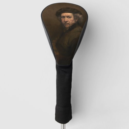 Rembrandt Self Portrait: Dutch Golden Age Painter Golf Headcover (Vorderseite)