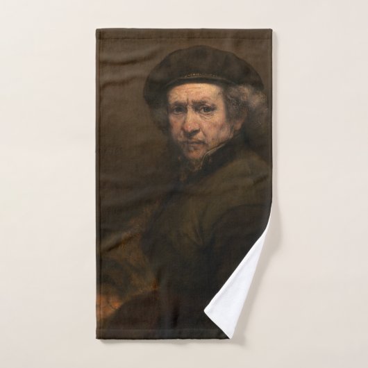 Rembrandt Self Portrait: Dutch Golden Age Painter Handtuch (Handtuch)
