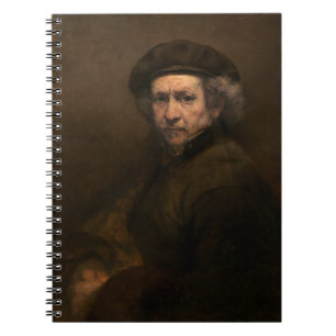 Rembrandt Self Portrait: Dutch Golden Age Painter Notizblock