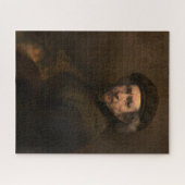 Rembrandt Self Portrait: Dutch Golden Age Painter Puzzle (Horizontal)