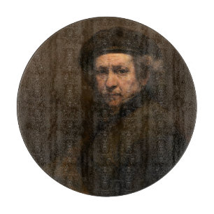 Rembrandt Self Portrait: Dutch Golden Age Painter Schneidebrett