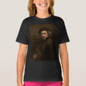 Rembrandt Self Portrait: Dutch Golden Age Painter T-Shirt (Vorderseite)