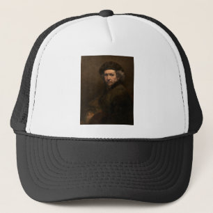 Rembrandt Self Portrait: Dutch Golden Age Painter Truckerkappe
