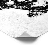 Rembrandt Self Portrait Gravur Poster (Ecke)