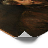 Rembrandt Self Portrait Poster (Ecke)