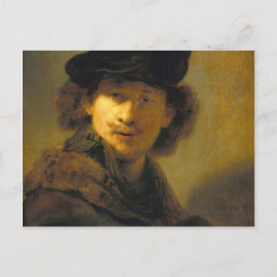 Rembrandt Self Portrait Postkarte