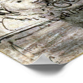 Rembrandt - Shah Jahan und sein Sohn 1656 Poster (Ecke)