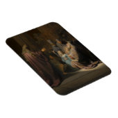Rembrandt, Simeons Lied des Lotes - Bildende Kunst Magnet (Rechte Seite)