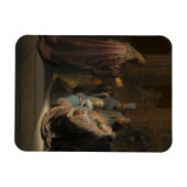 Rembrandt, Simeons Lied des Lotes - Bildende Kunst Magnet (Horizontal)