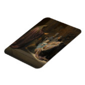 Rembrandt, Simeons Lied des Lotes - Bildende Kunst Magnet (Linke Seite)