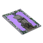 Rembrandt Statue Amsterdam Notebook Notizblock (Rechte Seite)