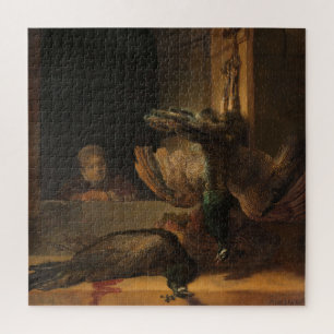 Rembrandt, Still Life with Peacocks - Fine Art Puzzle