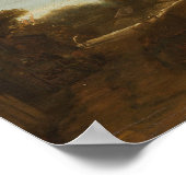 Rembrandt - Stone Bridge Poster (Ecke)