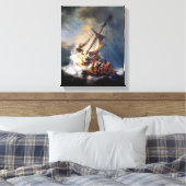 Rembrandt Storm am See von Galiläa Leinwanddruck (Insitu (Schlafzimmer))
