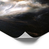 Rembrandt Storm Sea of Galilee Painting Poster (Ecke)