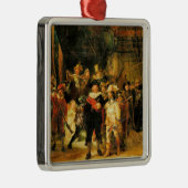 Rembrandt - The Night Watch 3 Ornament Aus Metall (Rechts)