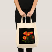 Rembrandt-Tulpe-Bio Taschen-Tasche Tragetasche (Vorderseite (Produkt))