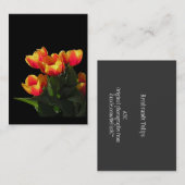 Rembrandt-Tulpen ATC-Foto-Karte Visitenkarte (Vorne/Hinten)