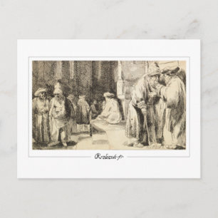 Rembrandt van Rijn #117 - Fine Art Postkarte
