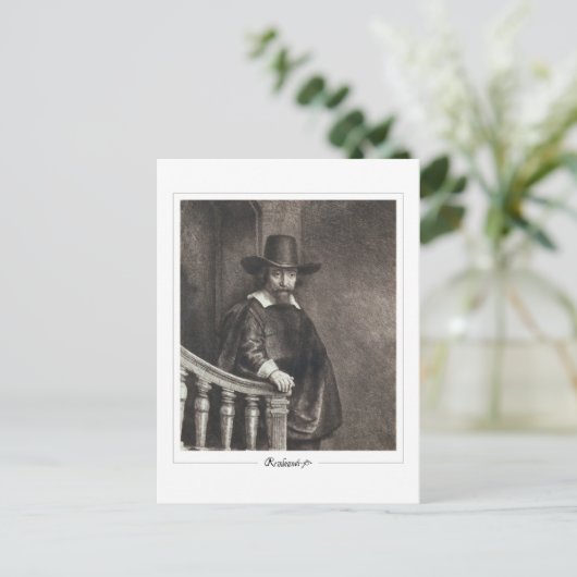 Rembrandt van Rijn #129 - Fine Art Postkarte (Stehend Vorderseite)