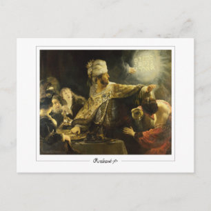 Rembrandt van Rijn #15 - Feine Kunst Postkarte