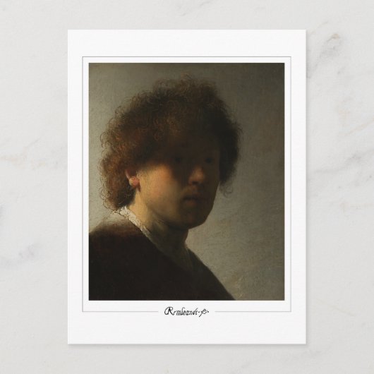 Rembrandt van Rijn #18 - Fine Art Postkarte (Vorderseite)
