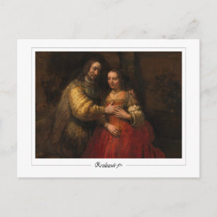 Rembrandt van Rijn #22 - Fine Art Postkarte