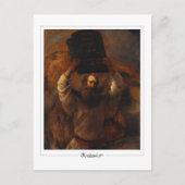 Rembrandt van Rijn #25 - Fine Art Postkarte (Vorderseite)