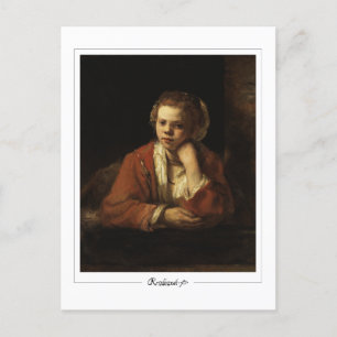 Rembrandt van Rijn #29 - Fine Art Postkarte