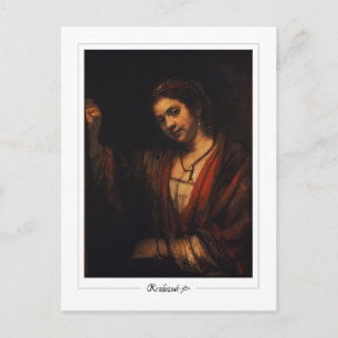 Rembrandt van Rijn #329 - Feine Kunst Postkarte