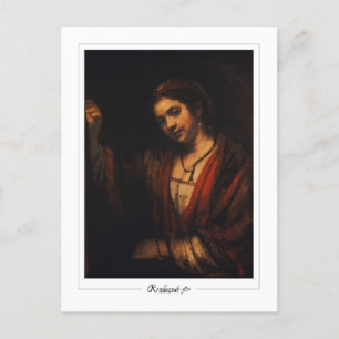 Rembrandt van Rijn #329 - Fine Art Postkarte