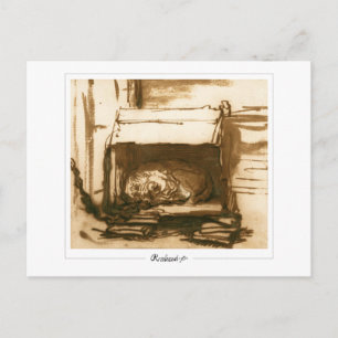 Rembrandt van Rijn #431 - Feine Kunst Postkarte