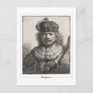 Rembrandt van Rijn #437 - Fine Art Postkarte